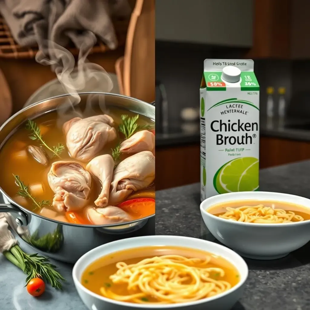 Homemade vs. StoreBought Broth: Which is Best for Chicken Noodle Soup?