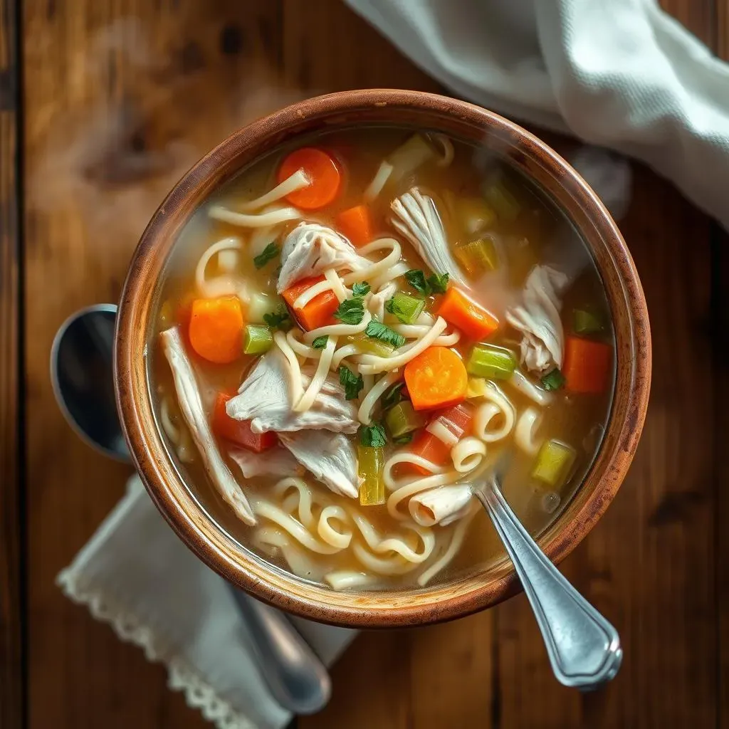 How to Make Basic Chicken Noodle Soup: StepbyStep