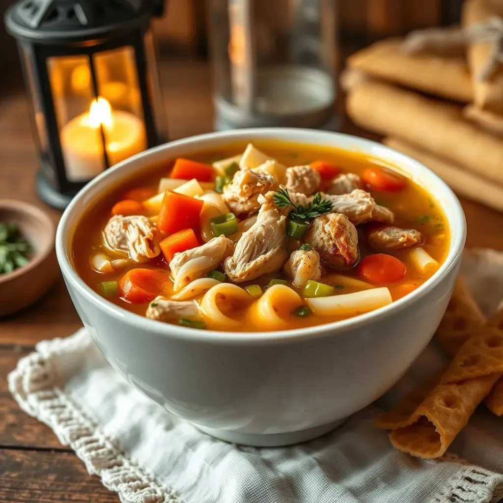Ingredients for an Authentic Mennonite Chicken Noodle Soup Recipe