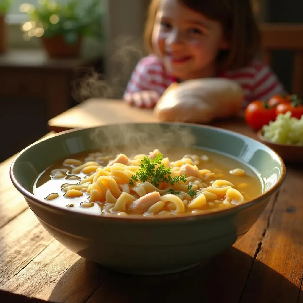 Ingredients for the Best Kids Chicken Noodle Soup