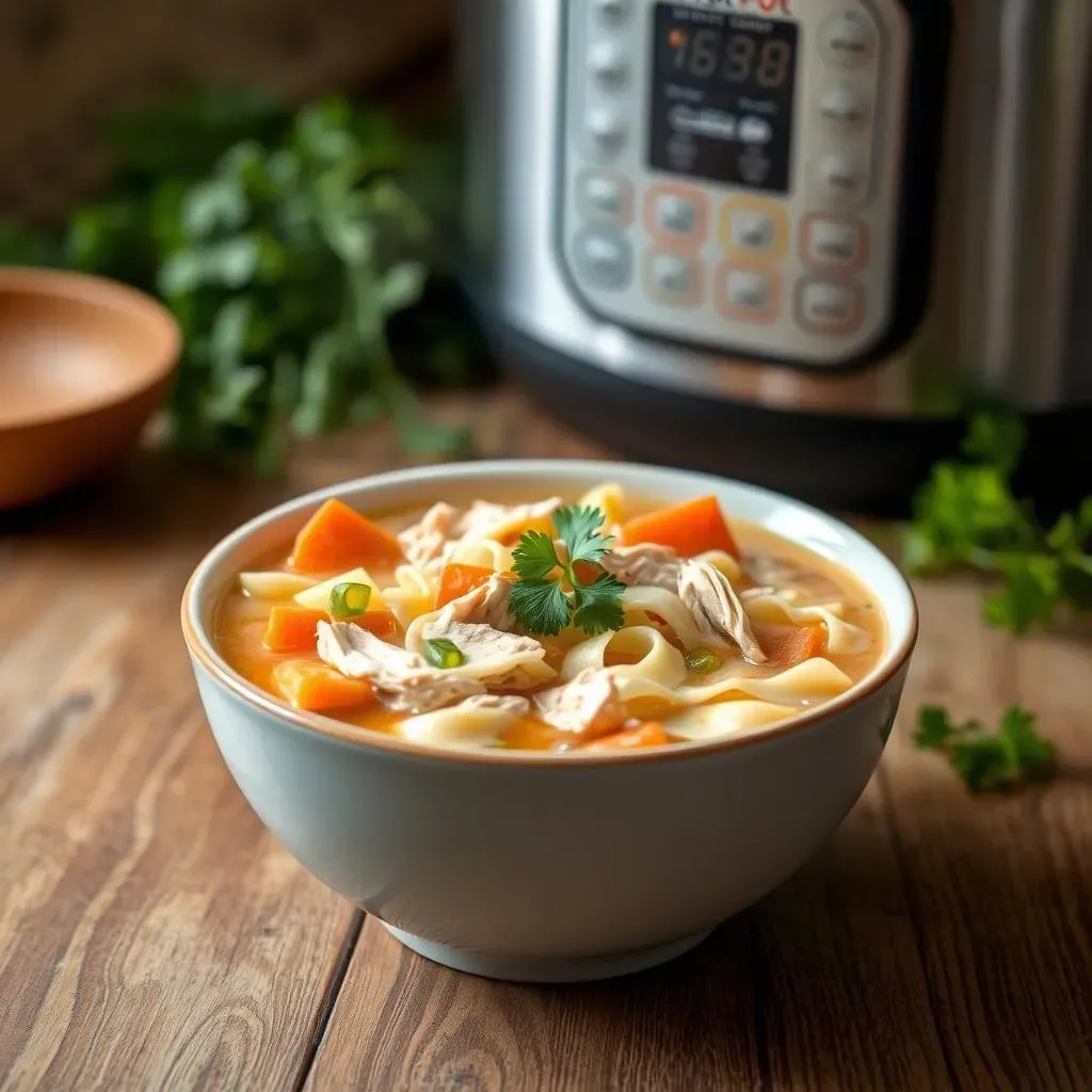Instant Pot Bob Evans Chicken Noodle Soup Recipe: A Quick Version