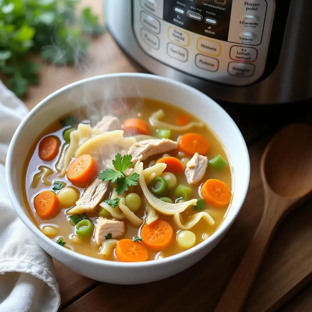 Easy Instant Pot Chicken Noodle Soup Recipe: Ultimate Comfort!