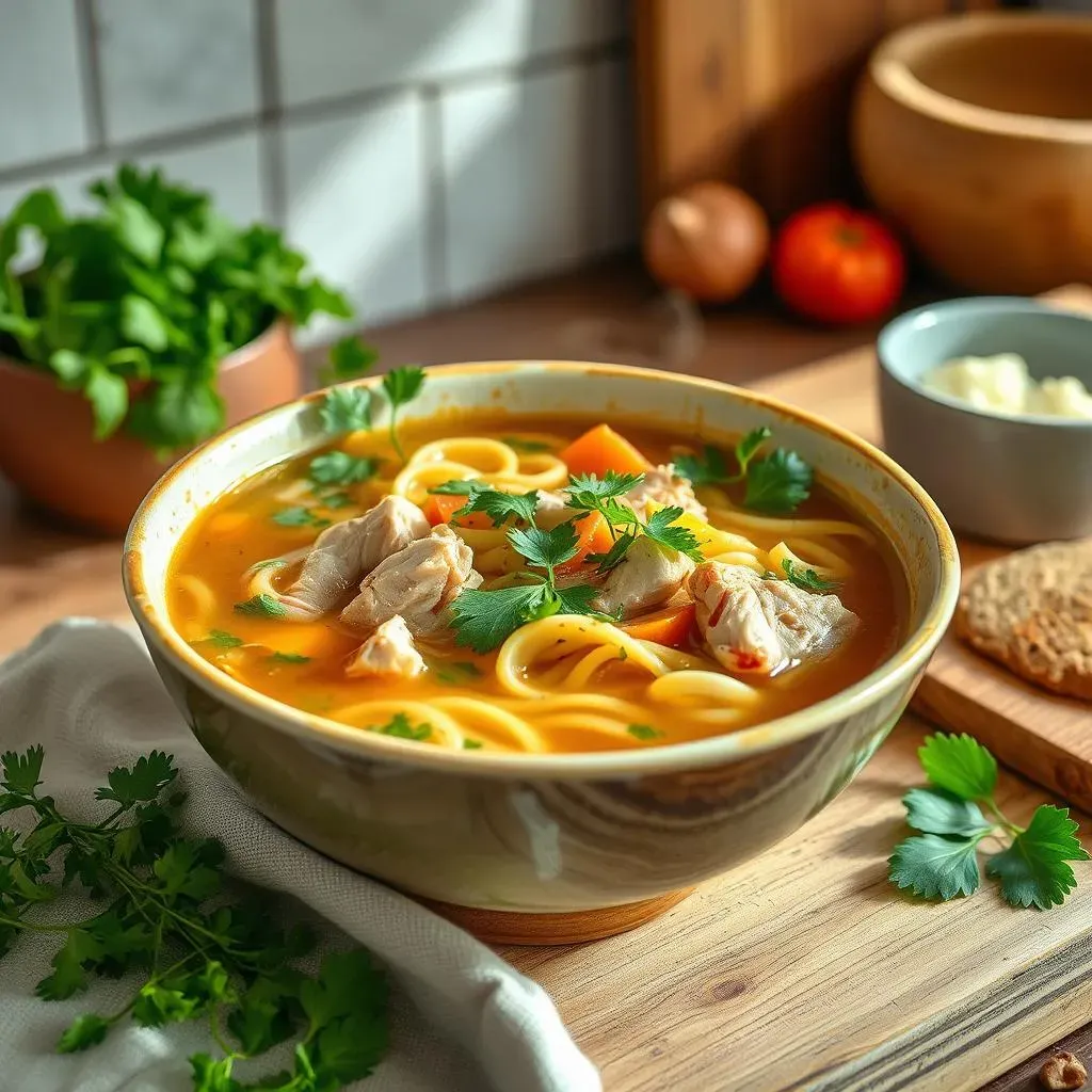 Is Chicken Noodle Soup from Stock Healthy?