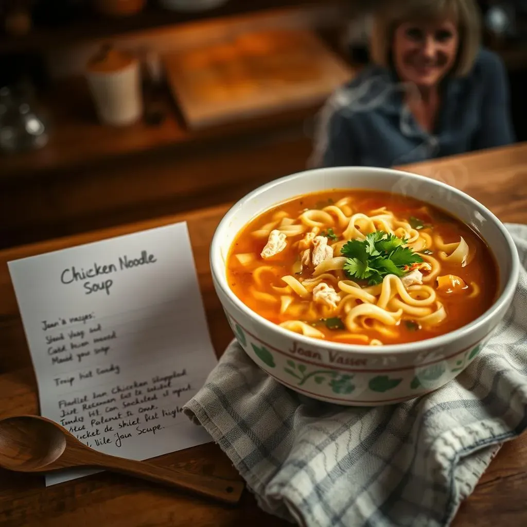 Joan Vassos Chicken Noodle Soup Recipe: The Ultimate Comfort