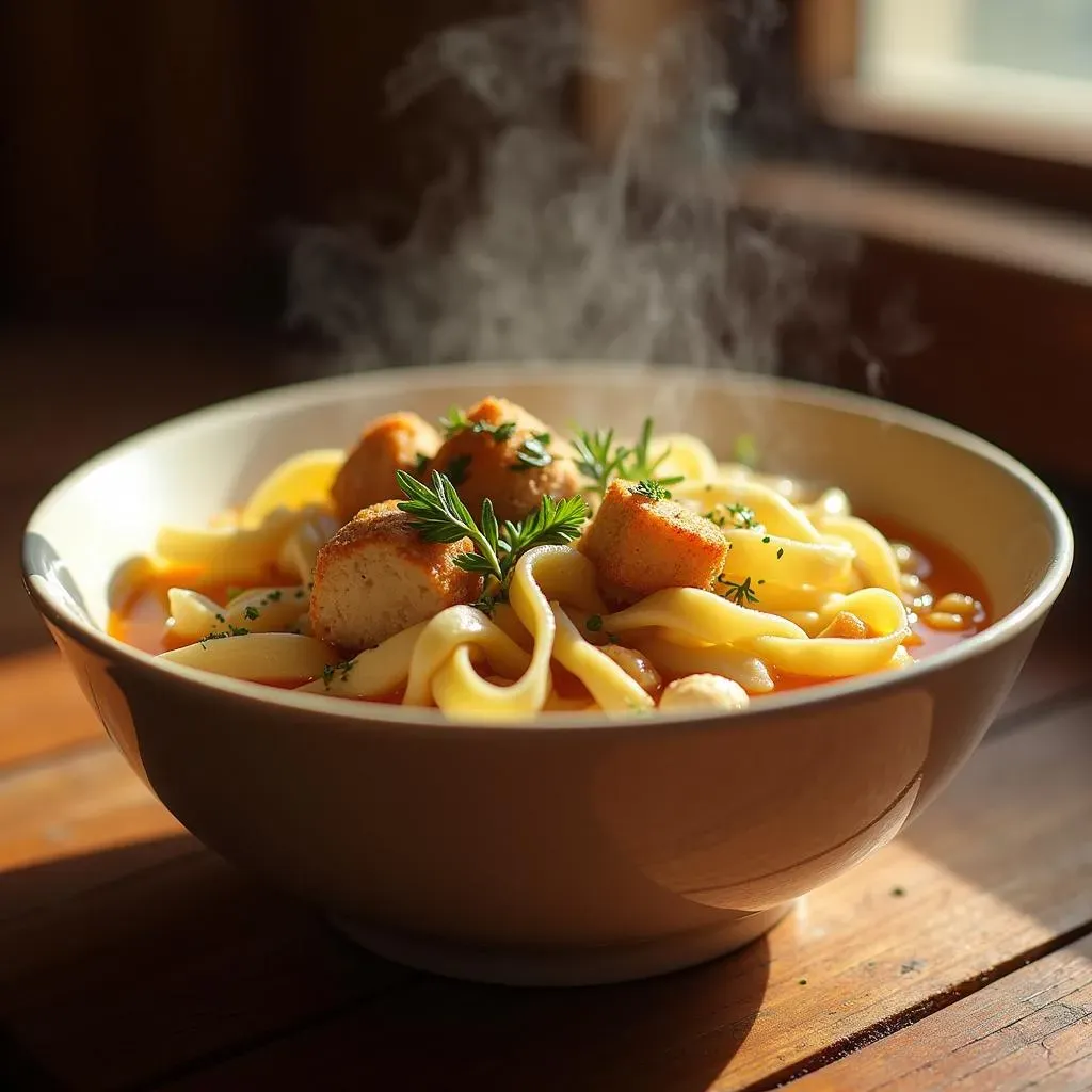 Ultimate Knott's Berry Farm Chicken Noodle Soup Recipe
