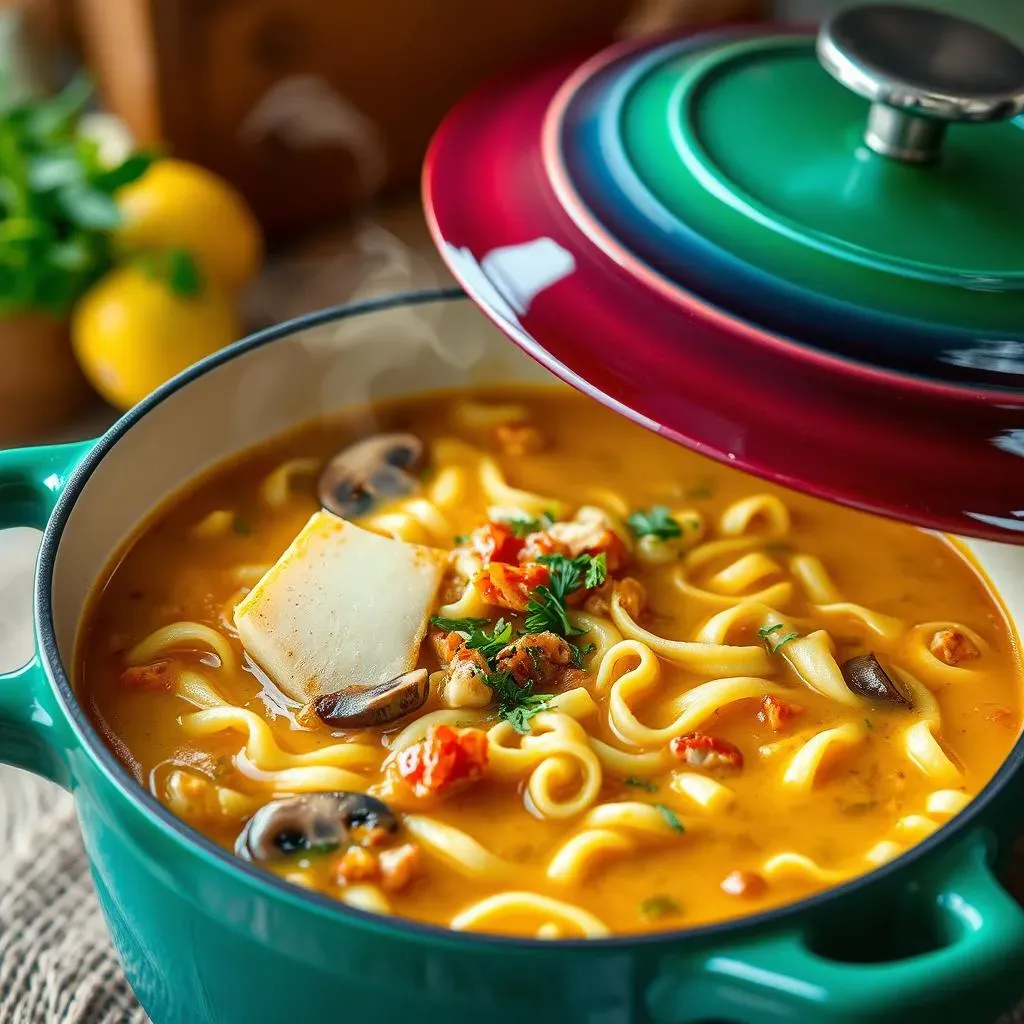 Le Creuset Chicken Noodle Soup Ingredients: Simple Swaps & Secrets