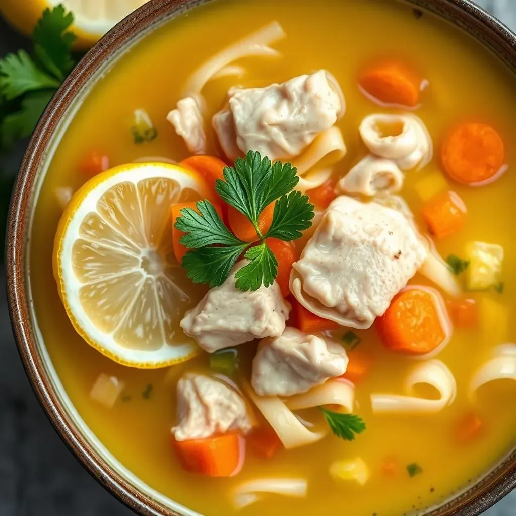 Lemon Chicken Noodle Soup Ingredients: What You'll Need