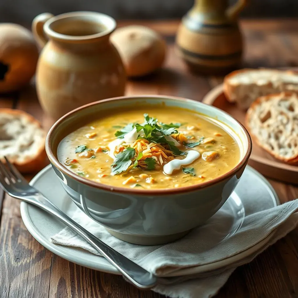 Magnolia's Creamy Chicken Poblano Soup: A Spicy Twist
