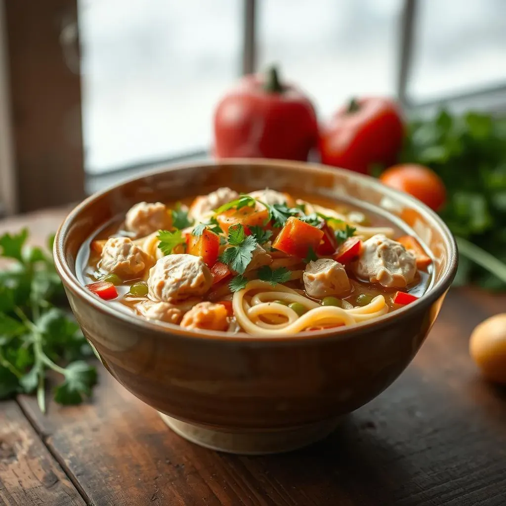 Making Chicken Noodle Soup a Healthy Choice