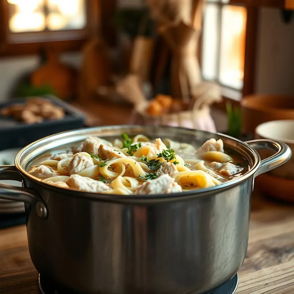 Making Chicken Noodle Soup: The NoCarrot Way