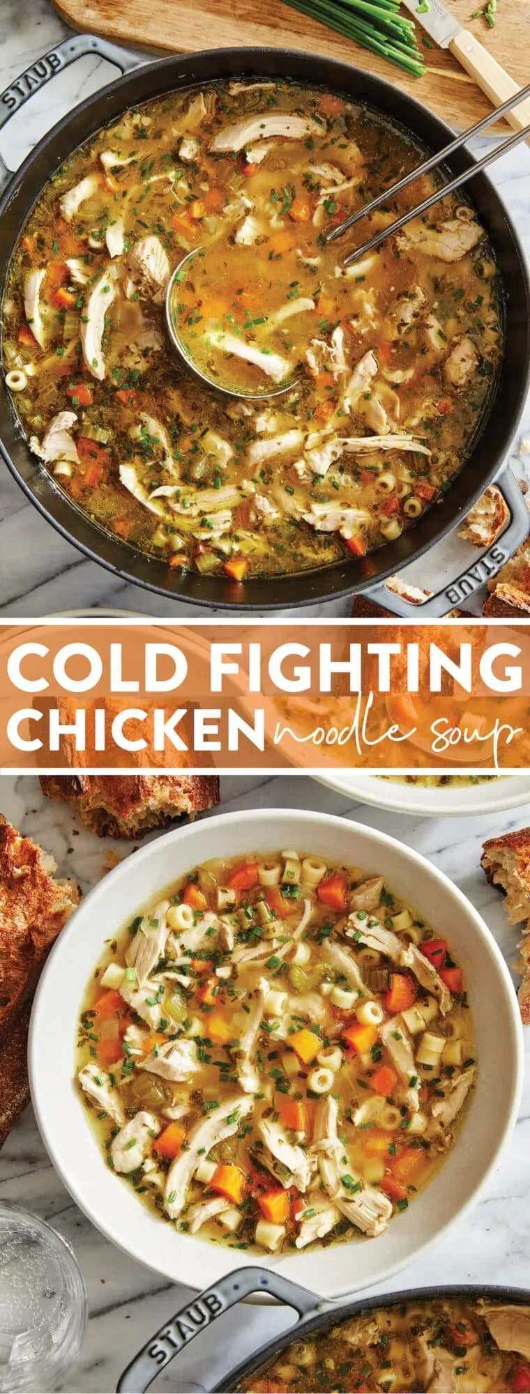 Making the Best Chicken Noodle Soup Recipe for When You're Sick