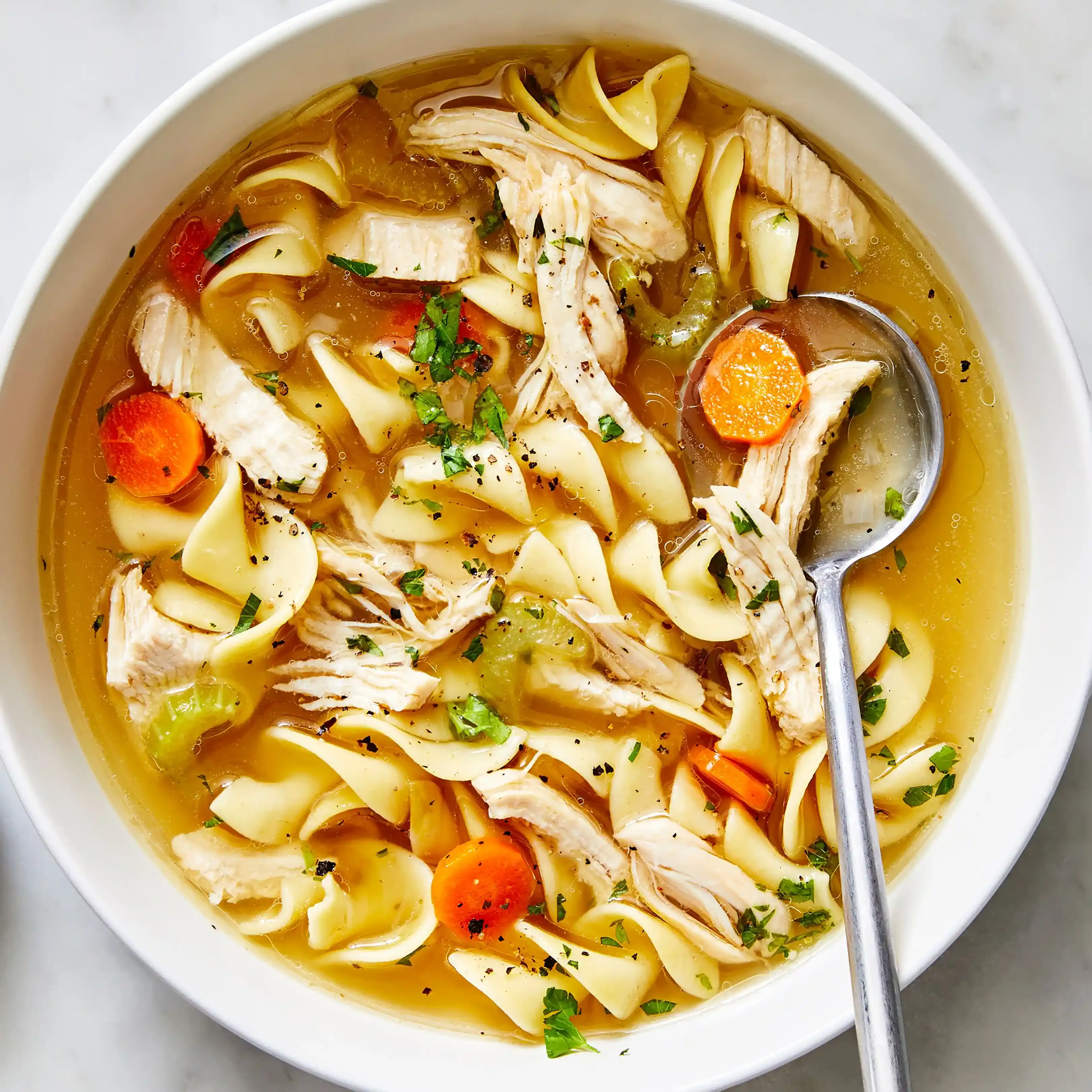 Making Your Comforting Chicken Noodle Soup