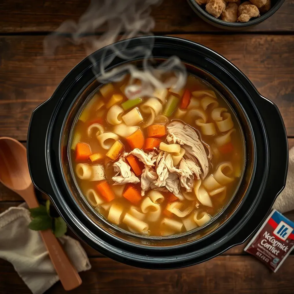 Mastering the Slow Cooker McCormick Chicken Noodle Soup Recipe
