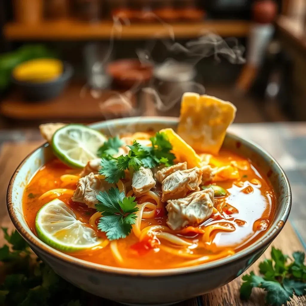Amazing Mexican Chicken Noodle Soup Recipe