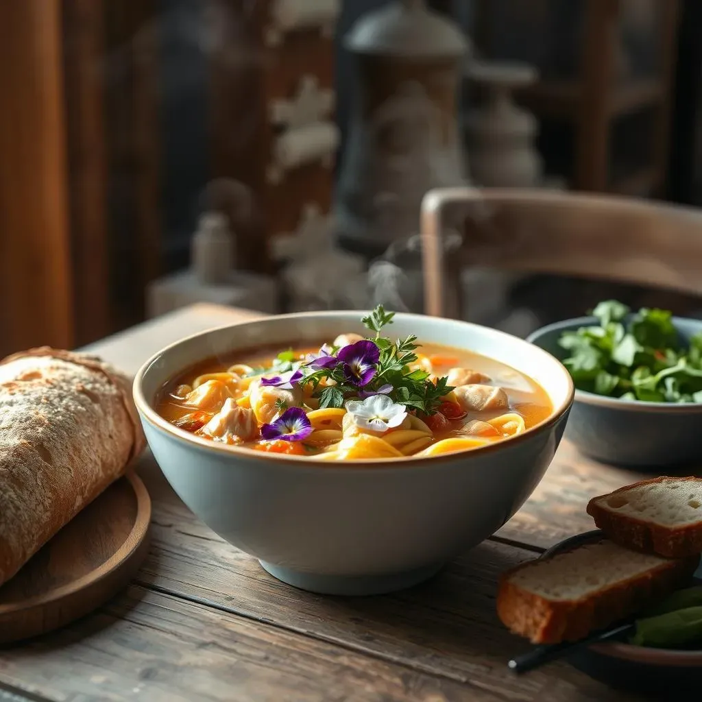 Miso Chicken Noodle Soup Recipe Variations and Serving Suggestions