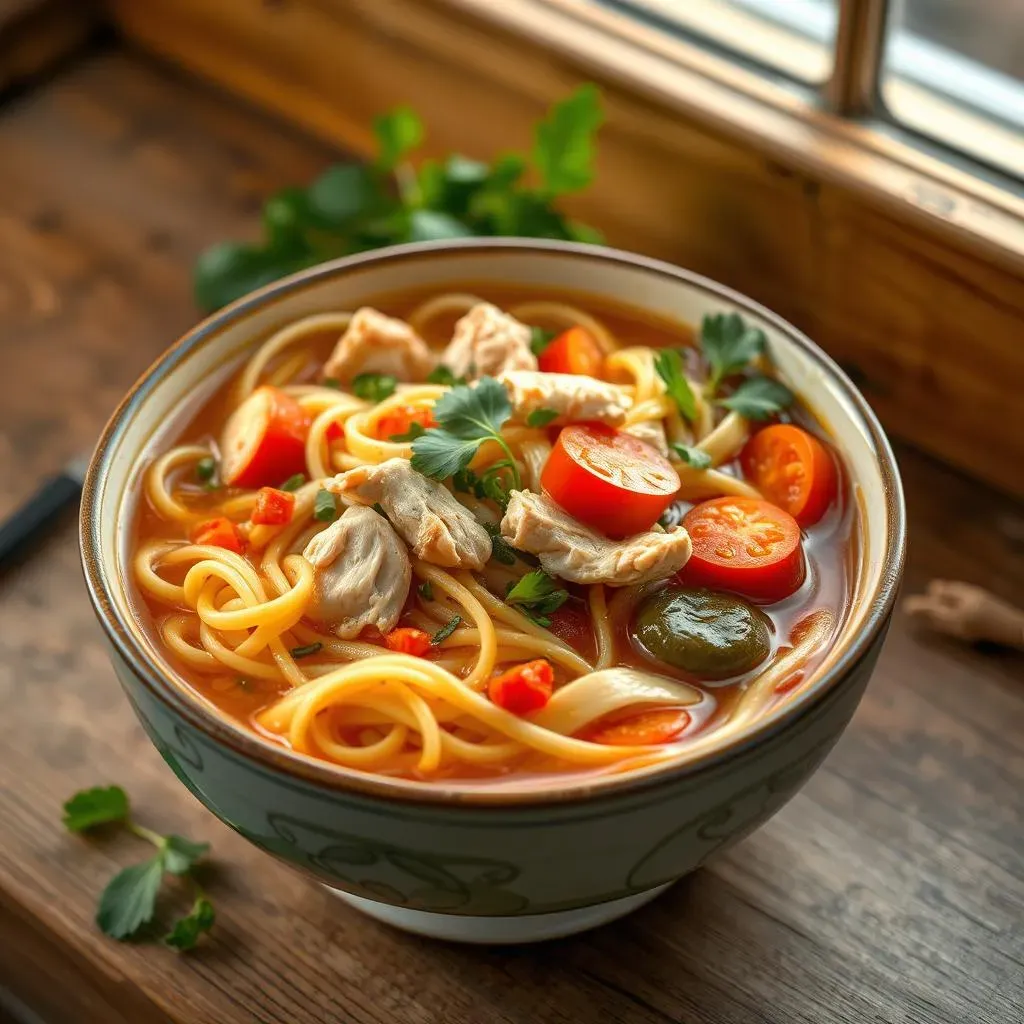 Noodles and Veggies: Perfecting the Chicken Noodle Soup