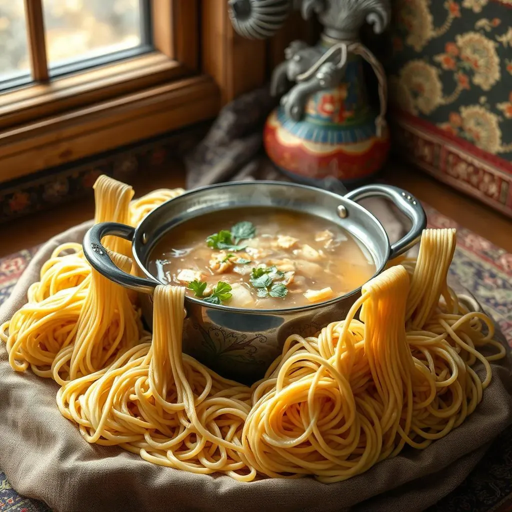 Noodles Join the Party: Chicken Noodle Soup's Evolution