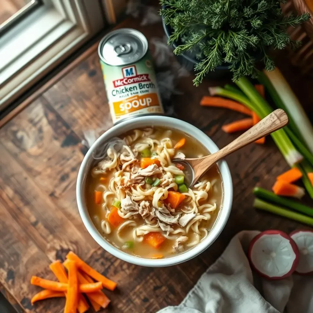 Quick & Easy: Homemade McCormick Chicken Noodle Soup Recipe
