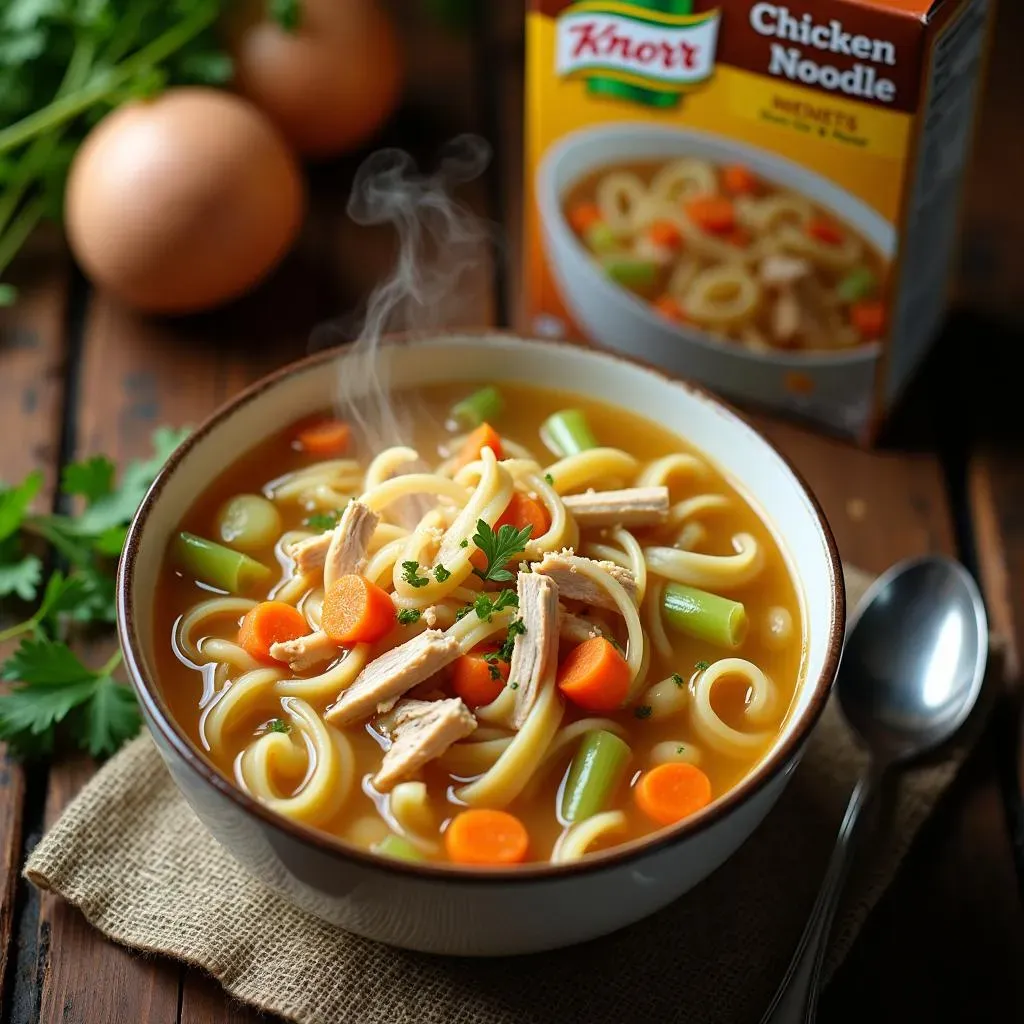 Quick & Easy Knorr Chicken Noodle Soup Recipe: Ingredients & Instructions
