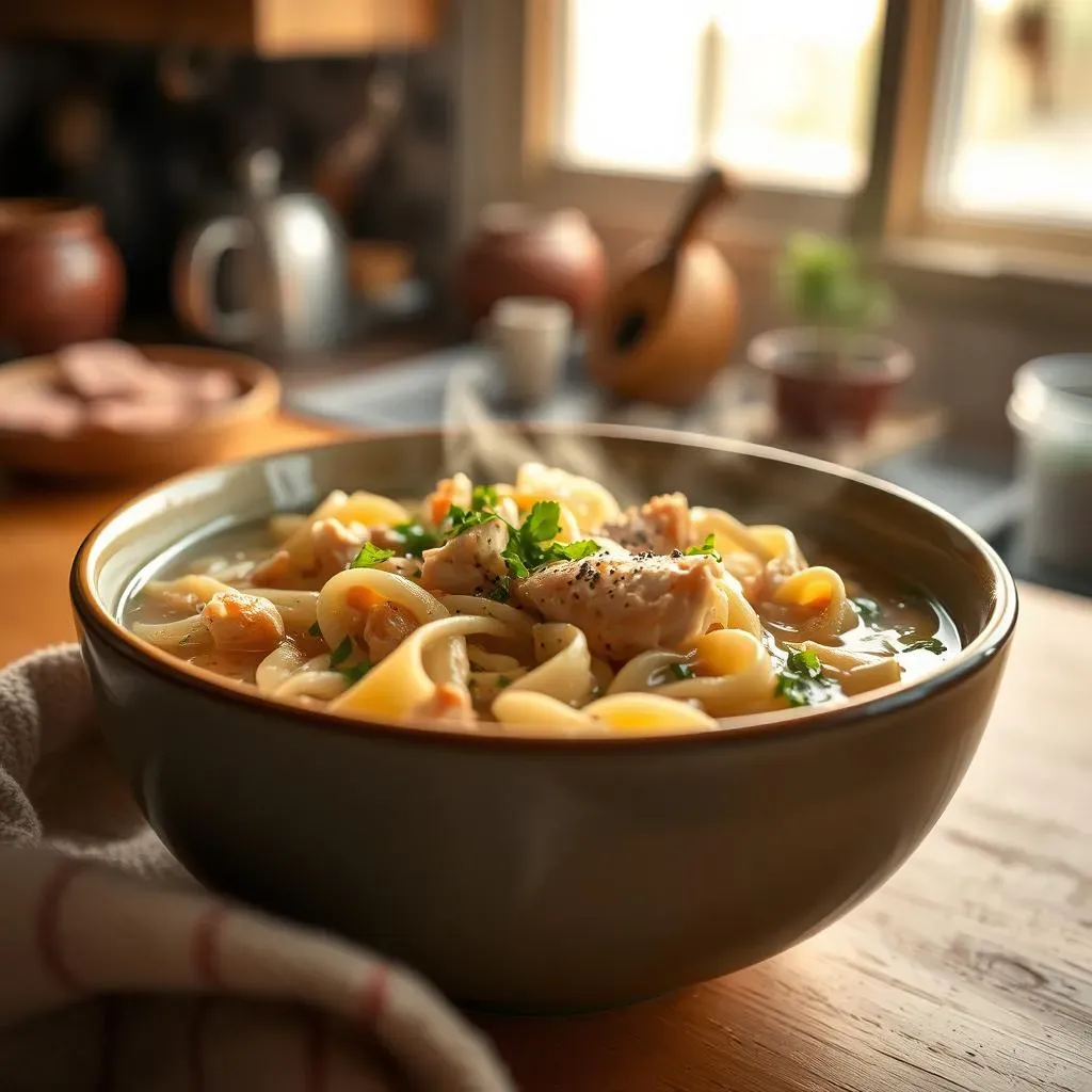 Amazing Quick Homemade Chicken Noodle Soup