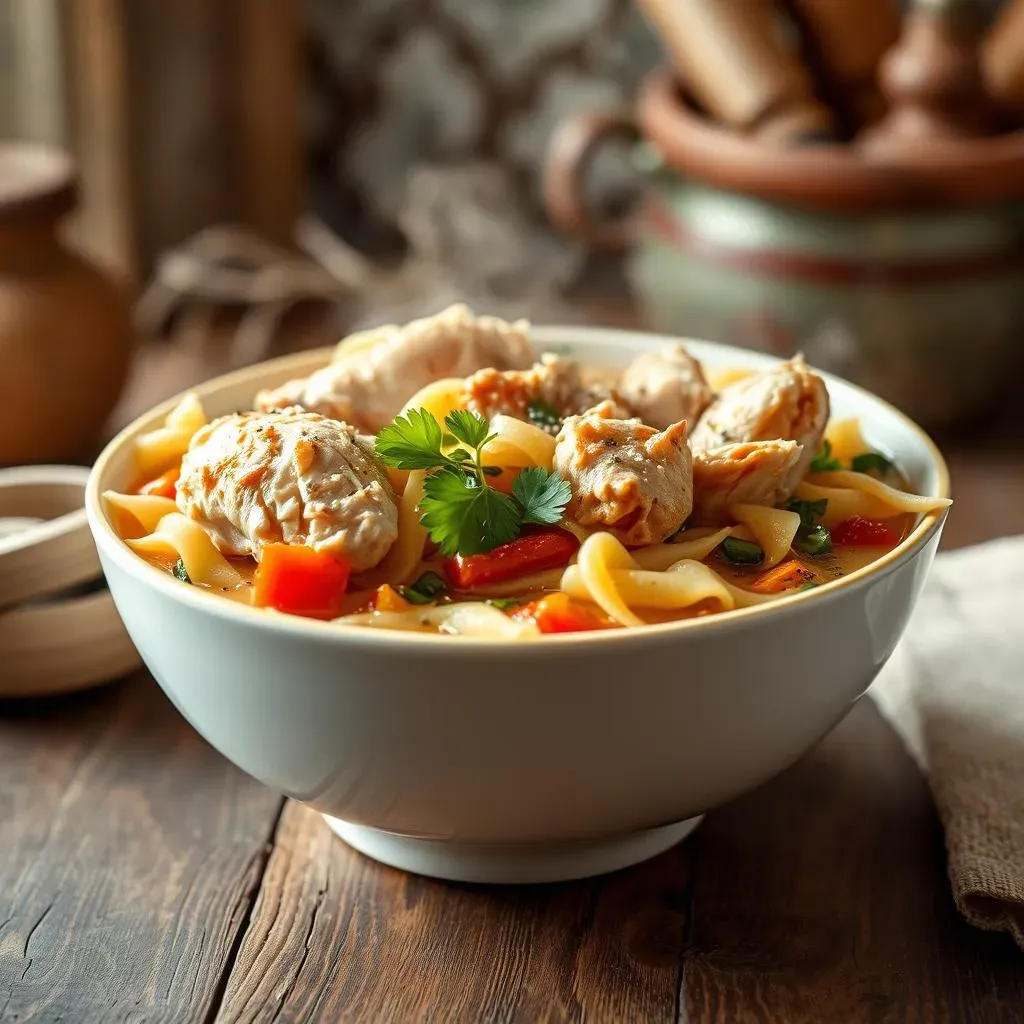 Recipe Ingredients for Rotisserie Chicken Noodle Soup