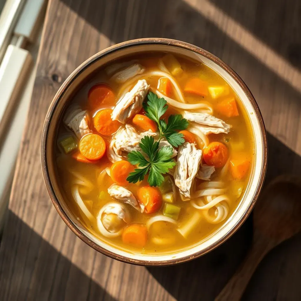 Secrets to a Flavorful Chicken Noodle Soup Low Fat