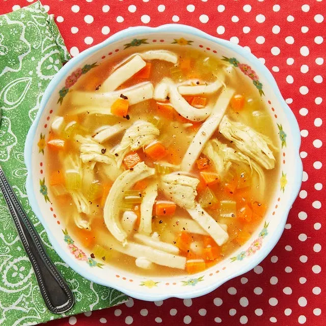 Serving and Savoring Your Homemade Chicken Noodle Soup Recipe by Pioneer Woman