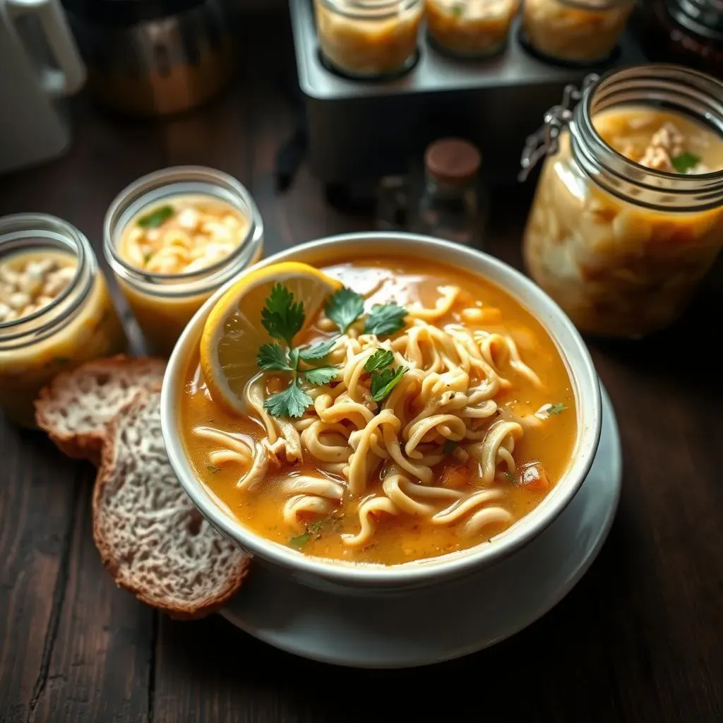 Serving and Storing Your Best Chicken Noodle Soup