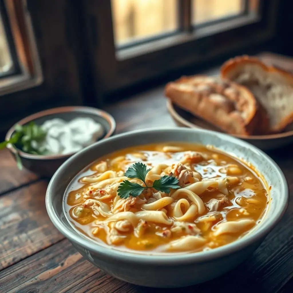 Serving and Storing Your Homemade Chicken Noodle Soup