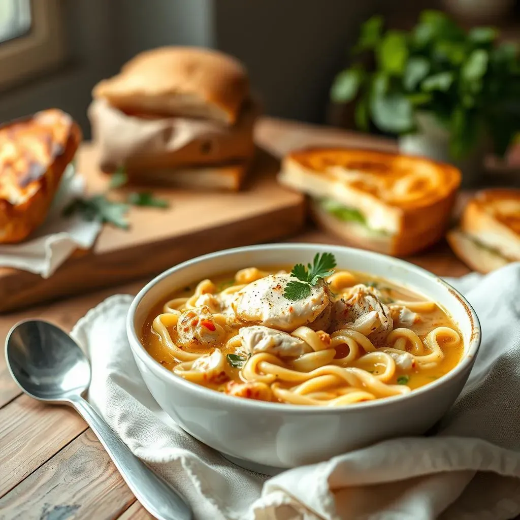 Serving and Storing Your Homemade Chicken Noodle Soup