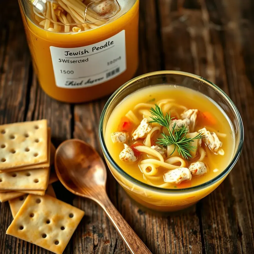Serving and Storing Your Homemade Jewish Chicken Noodle Soup