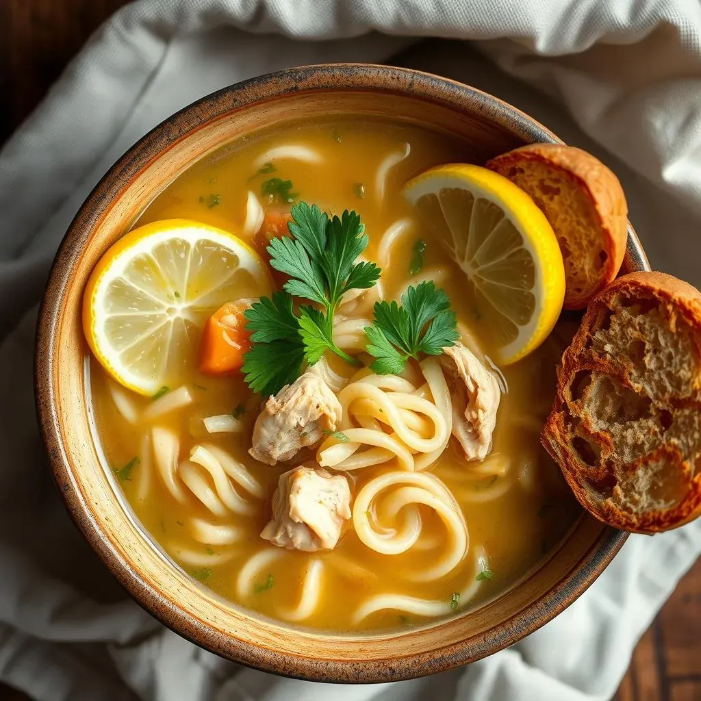 Serving Suggestions: Elevate Your Mel's Kitchen Cafe Chicken Noodle Soup