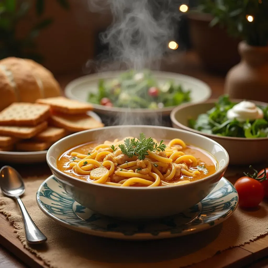 Serving Suggestions & Variations for Your Kluski Noodle Chicken Noodle Soup Recipe