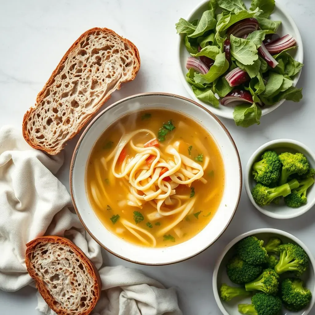 Serving Suggestions: What to Eat with Your Low Sodium Chicken Noodle Soup