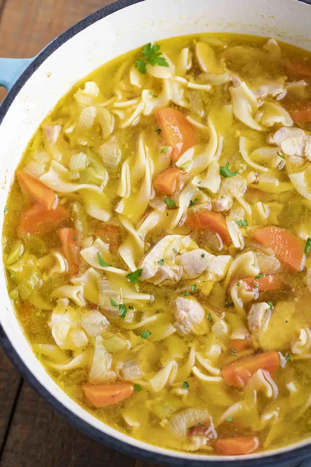 Simple & Delicious southern chicken noodle soup recipe
