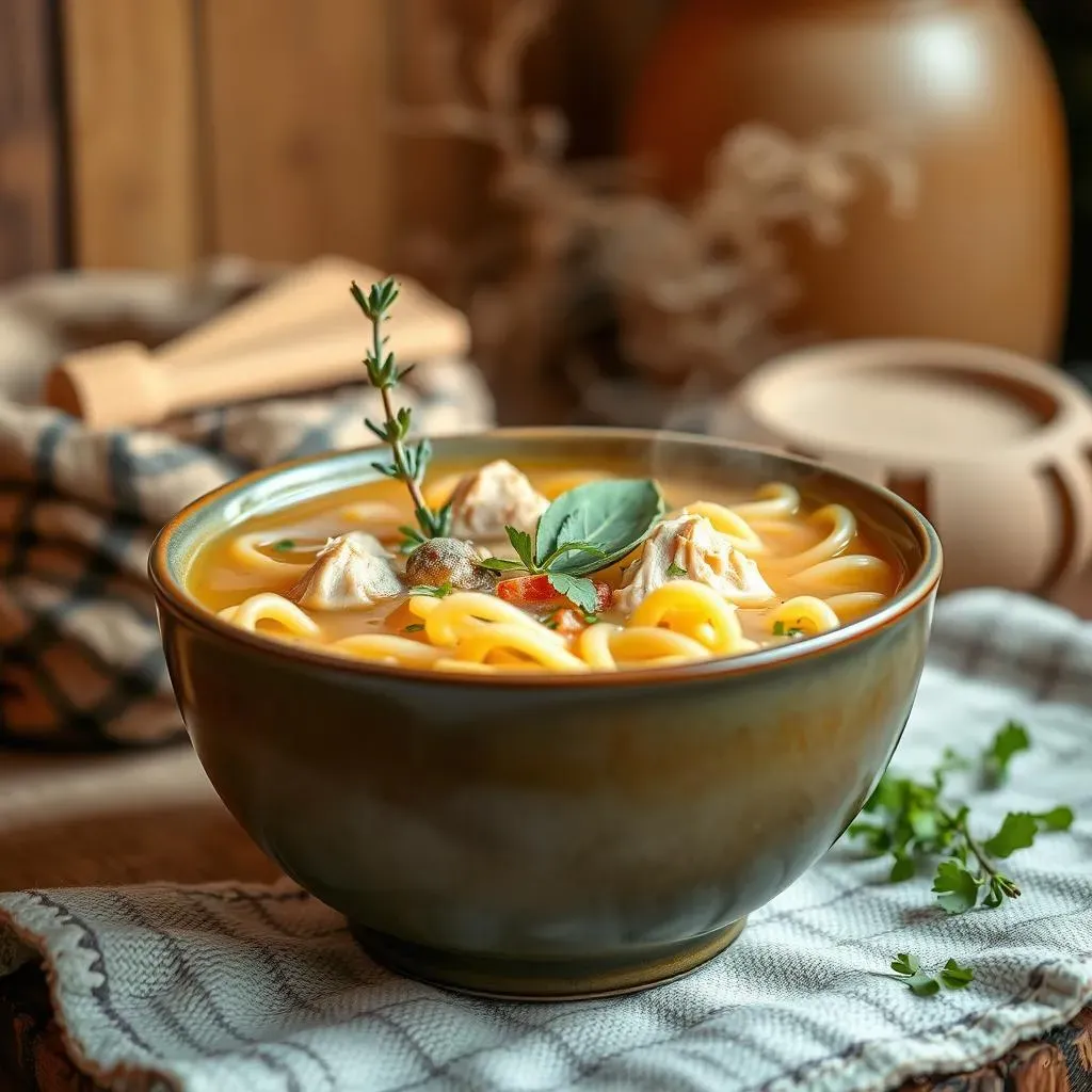 Spice it Up: Elevating Your Chicken Noodle Soup with Herbs