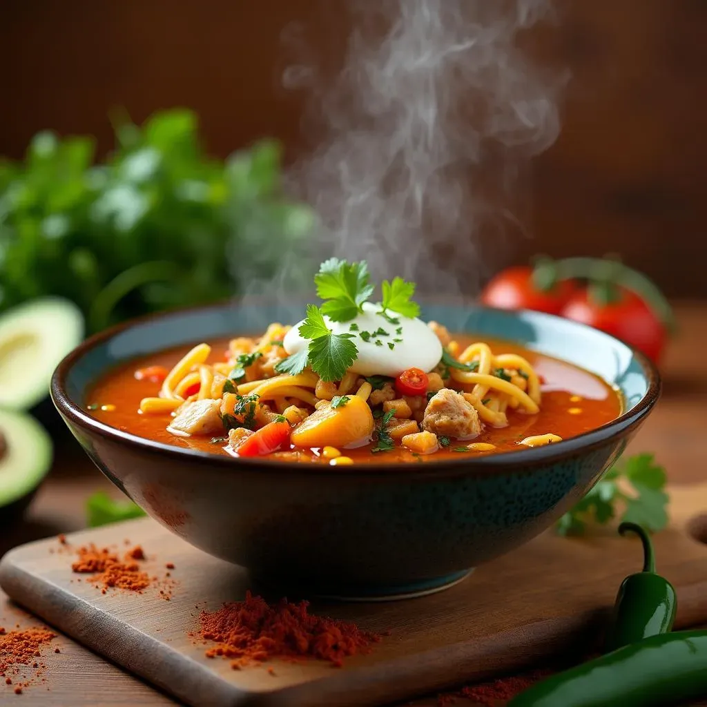 Spice It Up: Variations on the Mexican Chicken Noodle Soup Recipe