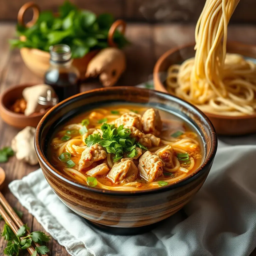 StepbyStep Cooking Guide: Mastering the Art of Chinese Chicken Noodle Soup