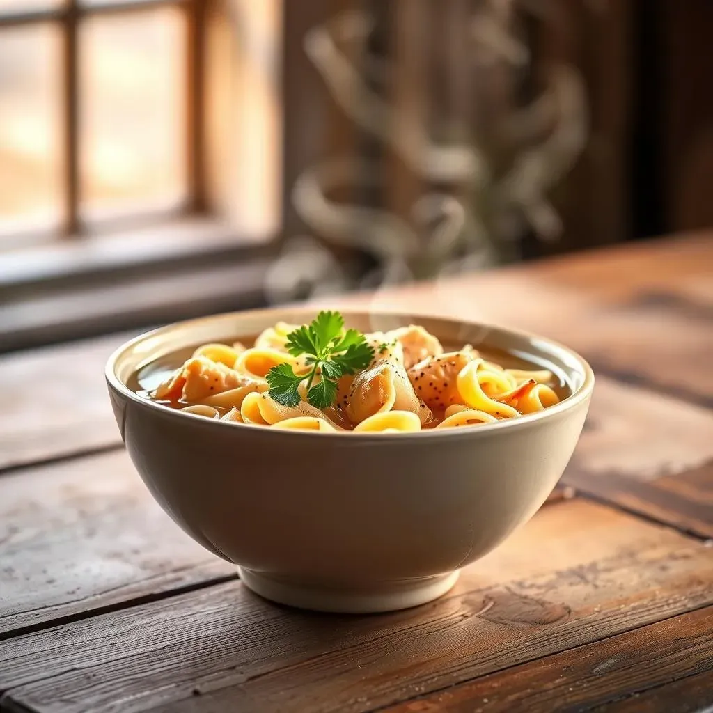 StepbyStep: Cooking Mrs. Knott's Chicken Noodle Soup Recipe