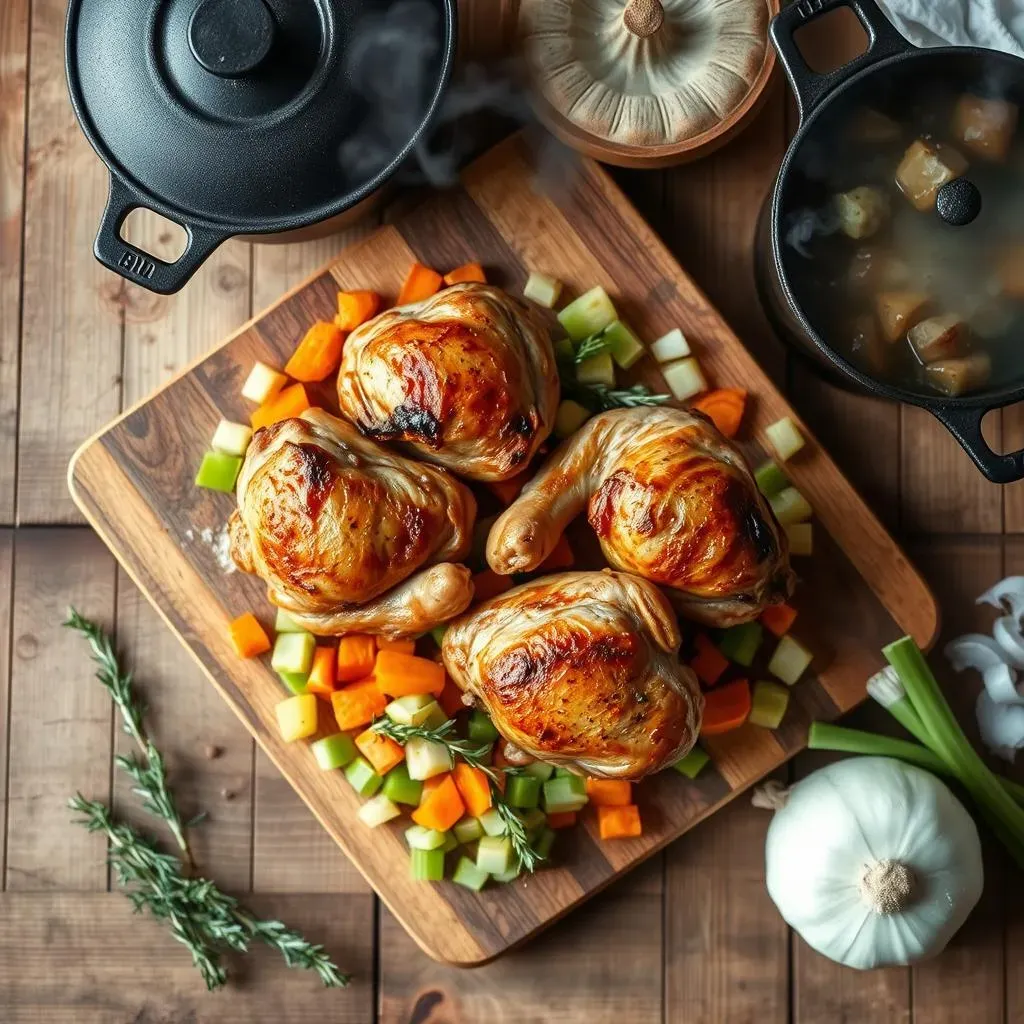 StepbyStep: Cooking Your Chicken Noodle Soup Recipe (BrothFree!)