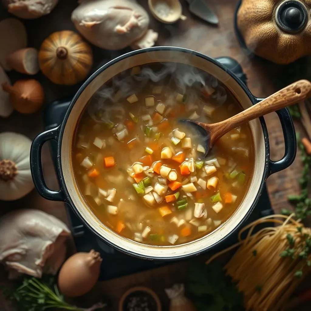 StepbyStep: Cooking Your Own Jason's Deli Chicken Noodle Soup Recipe