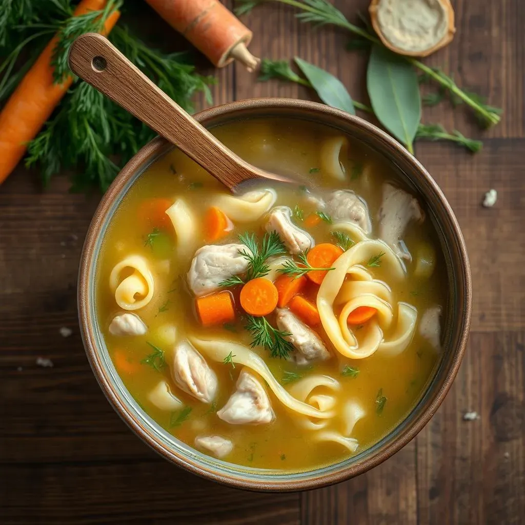 StepbyStep: Crafting Your Dill Chicken Noodle Soup