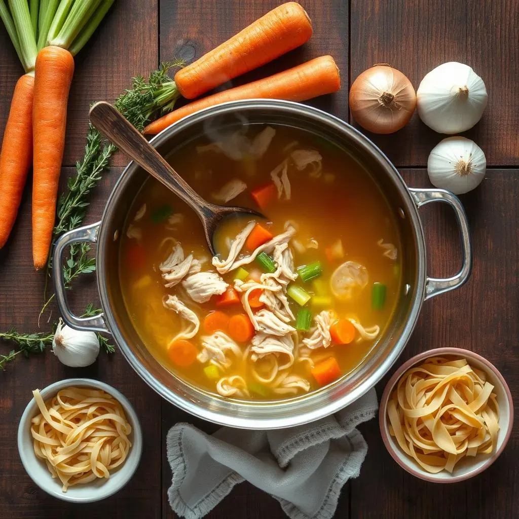 StepbyStep: Crafting Your Downshiftology Chicken Noodle Soup