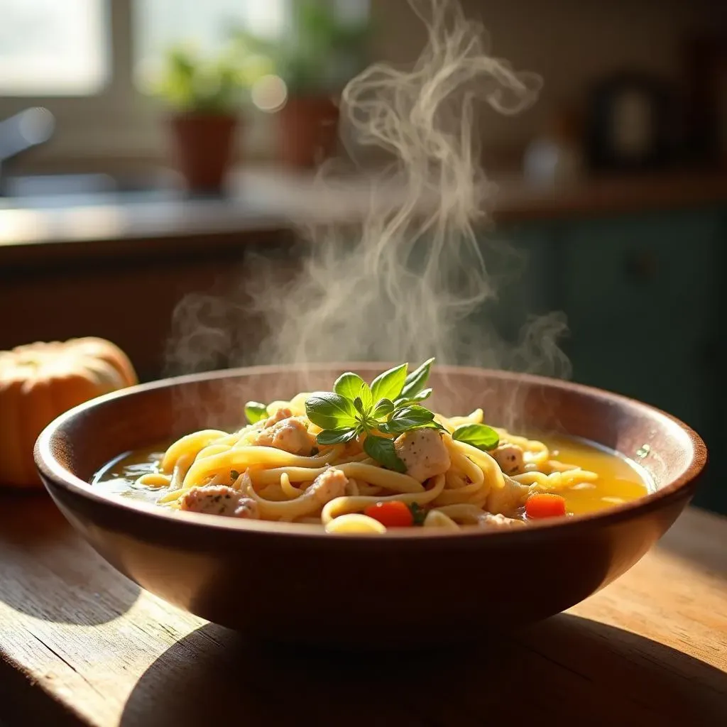 StepbyStep DairyFree Chicken Noodle Soup Recipe