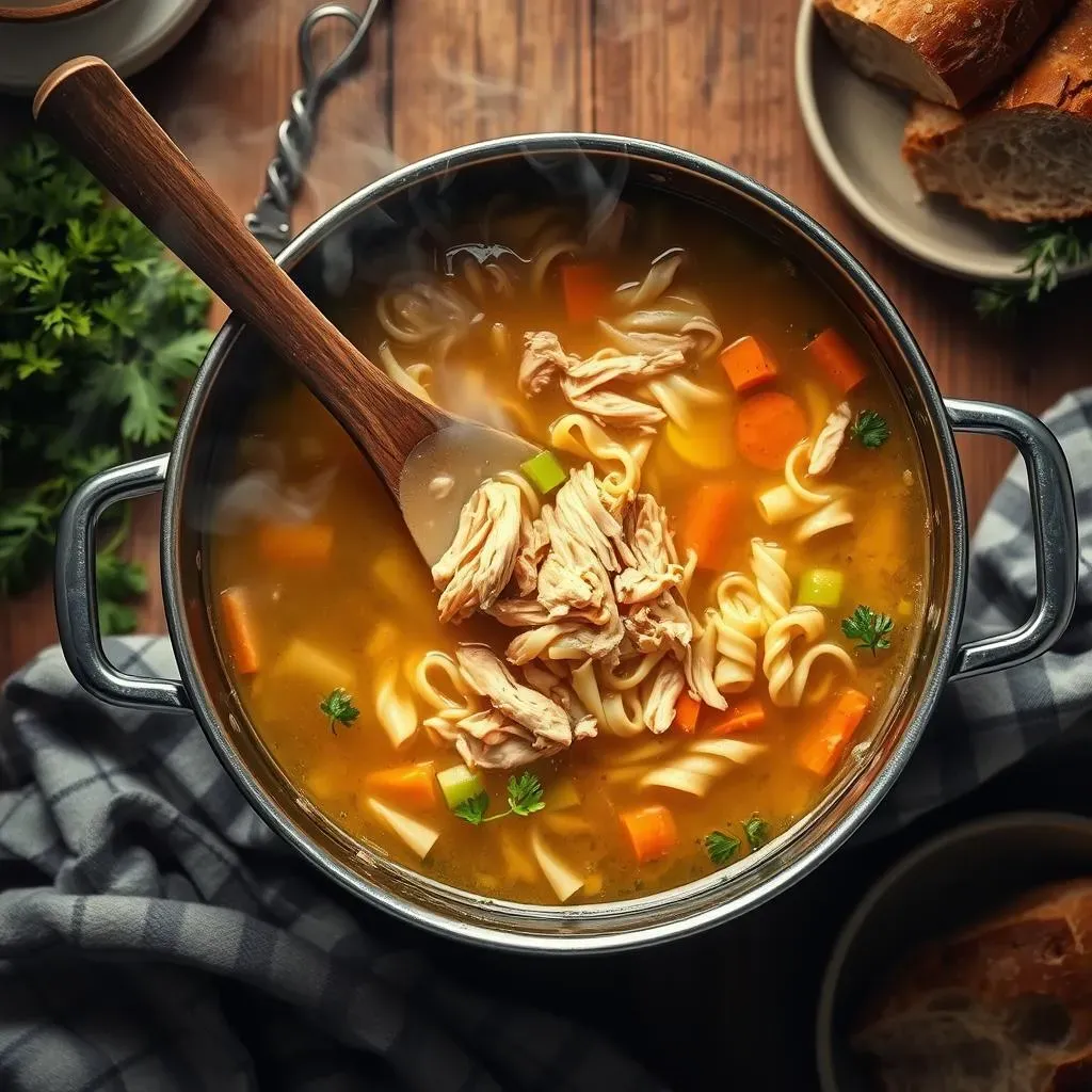 StepbyStep Directions for Izzy's Homemade Chicken Noodle Soup