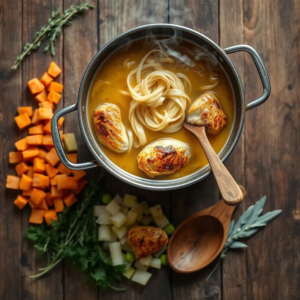 StepbyStep Guide: Making Chicken Noodle Soup Like Joshua Weissman