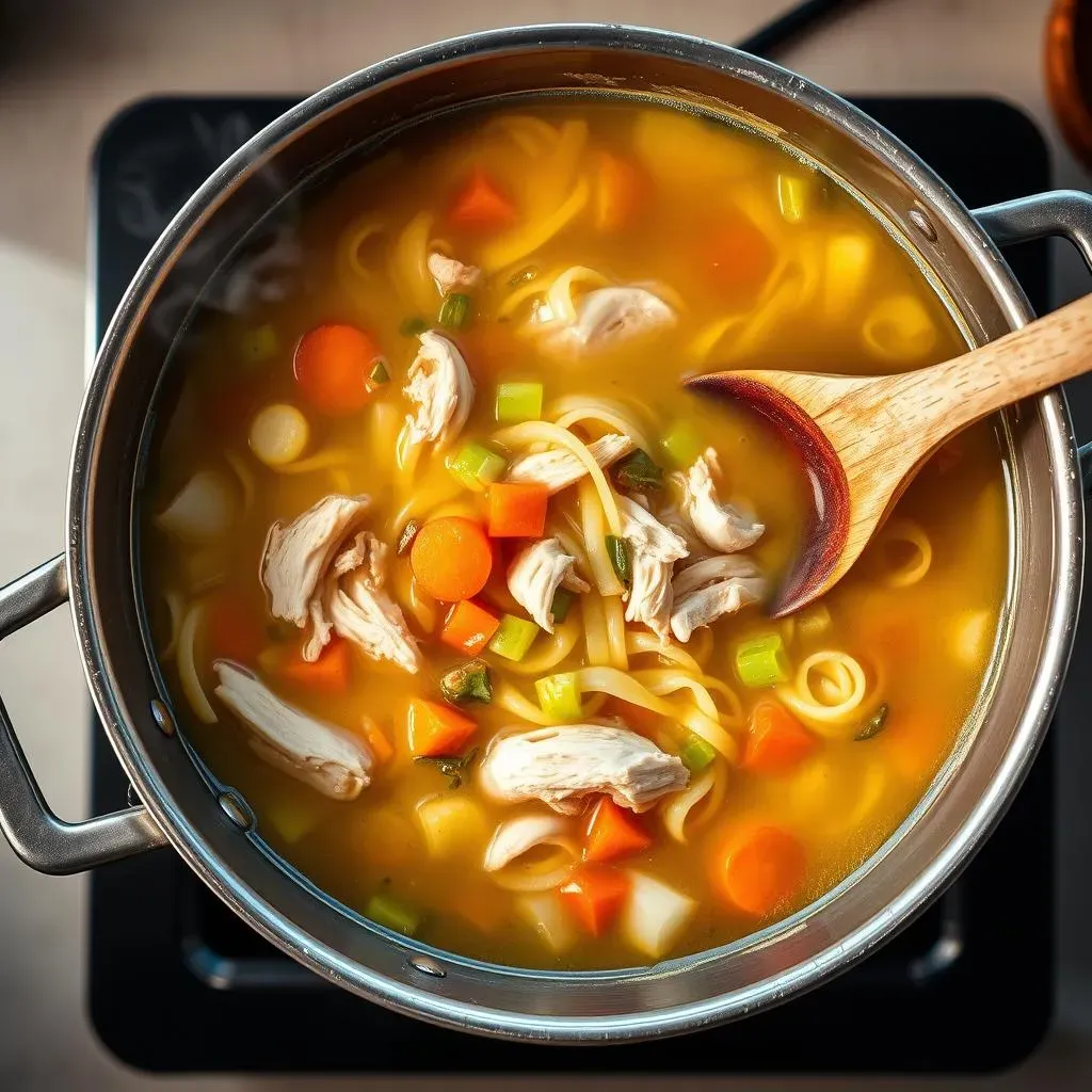 StepbyStep Guide to Making Homemade American Chicken Noodle Soup