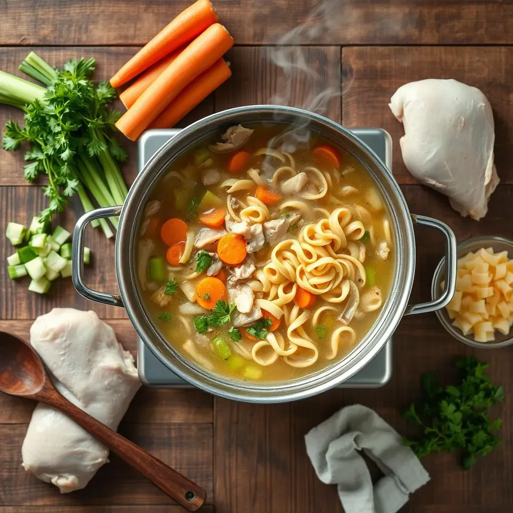 StepbyStep Guide to Making Knott's Chicken Noodle Soup at Home