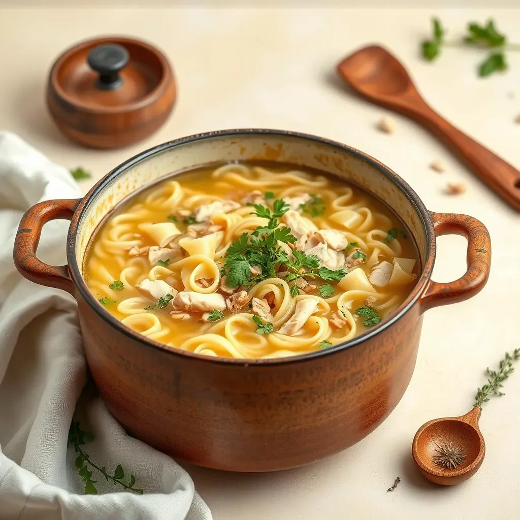 StepbyStep: How to Make Chicken Noodle Soup Without Stock