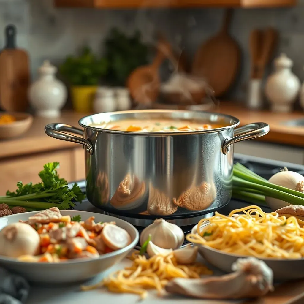 StepbyStep: Making CarrotFree Chicken Noodle Soup